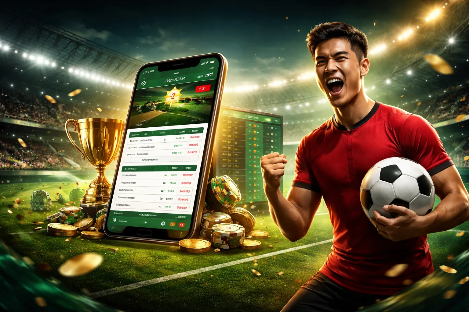 Banner quảng cáo OP88n với các trò chơi cá cược và khuyến mãi hấp dẫn